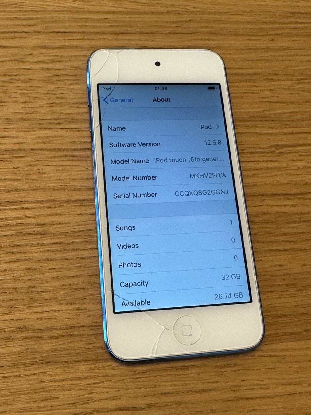 Apple Tragbarer Mediaplayer: iPod Touch 6th gen – Gebraucht aus Zollikofen von lagavulin03 2