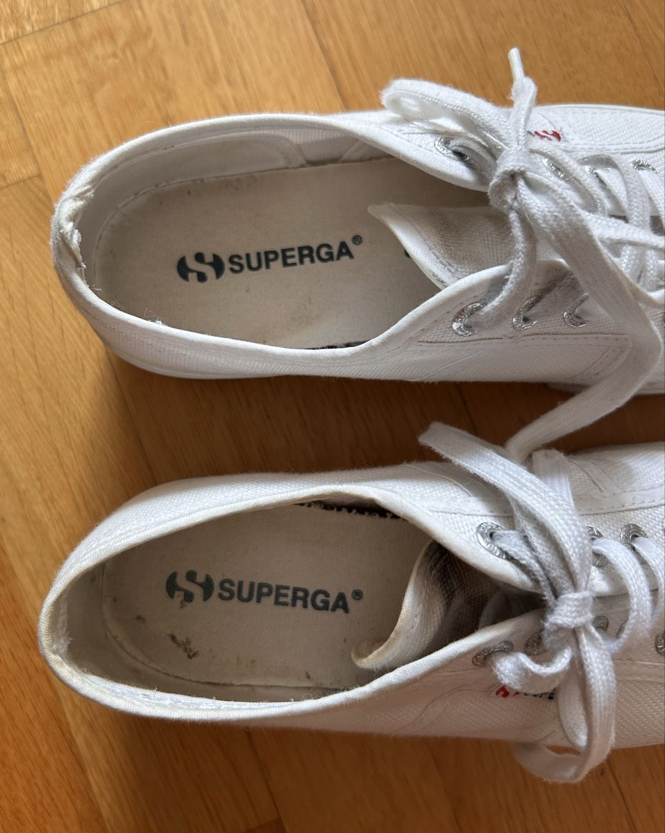 Superga Damenschuhe: Superga Sneaker, weiss, Grösse 38 – Gebraucht aus Basel von MyAn 1