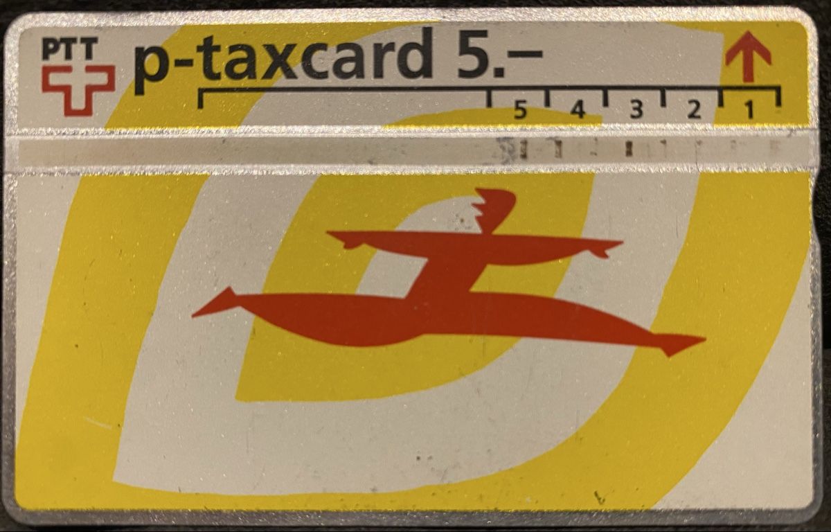 Schede telefoniche: P-taxcard – Usato da Lausanne venduto da babacard10