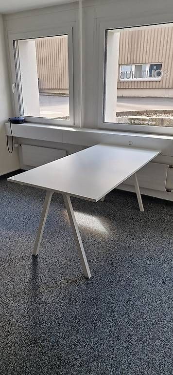 Scrivanie: Schreibtisch, weiß, 160x80 cm – Usato da Luzern venduto da skula