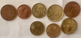 9 Verschiedene Euro Münzen 🪙 