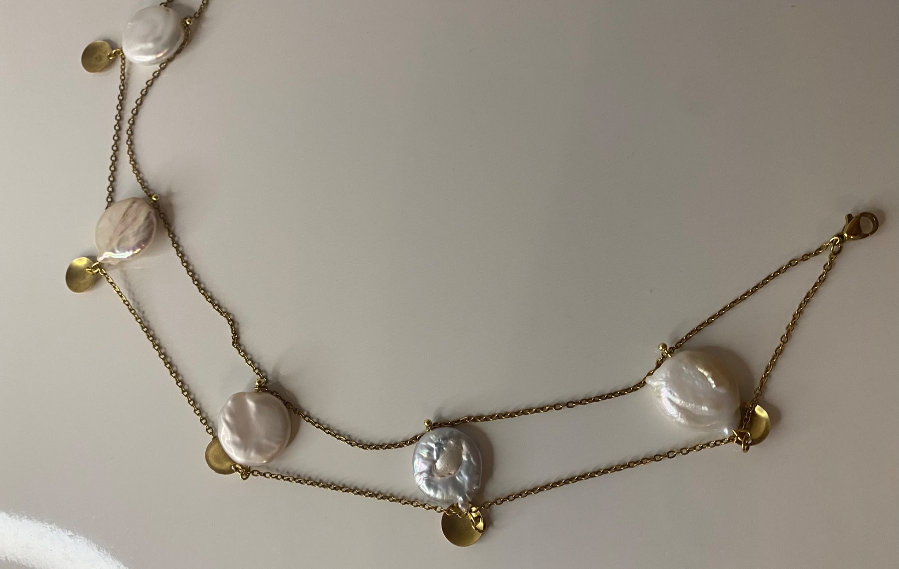 Colliers: Pearl chokers 18k – Neuf (Voir description) à Grenchen par adl_ds8n