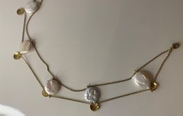 Pearl chokers 18k