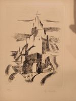 gravure Marie-Louise CARRARD (1899-1981)