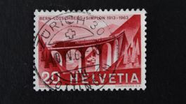 Vollstempel ZÜRICH 30 Hottingen 10.IV.63   154