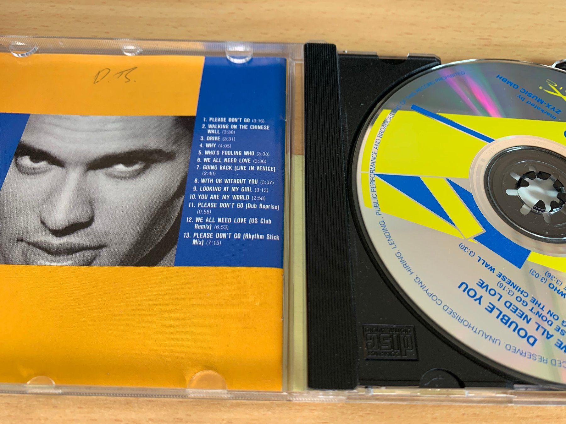 CDs: Double You – We All Need Love – Gebraucht aus Rikon im Tösstal von Alpenmutz 2