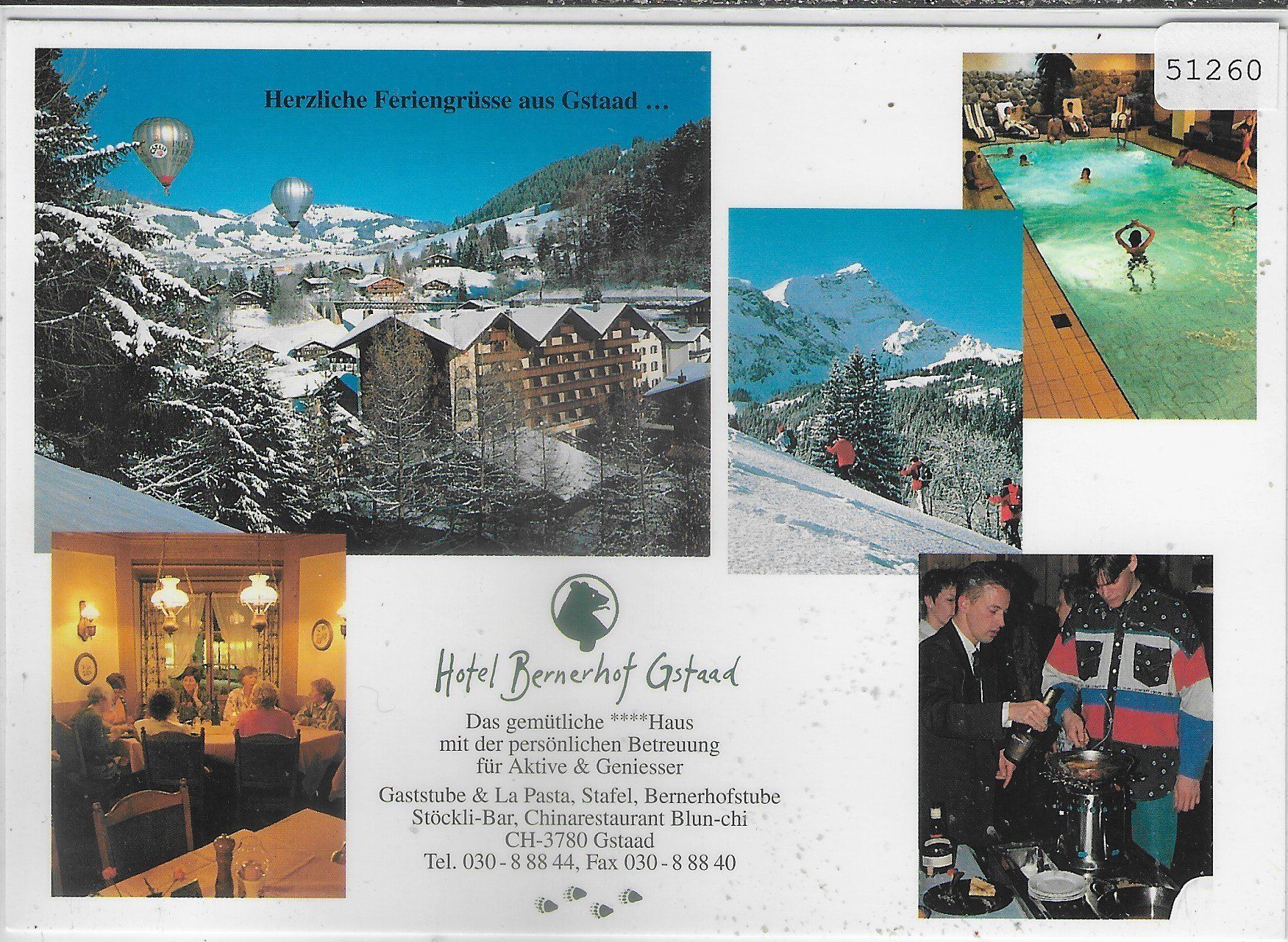 Cartes postales: Hotel Bernerhof - Gstaad – D'occasion à Ettingen par Kartenplanet