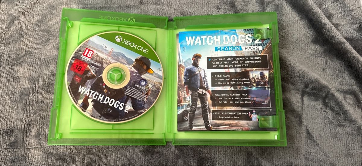 Giochi: Xbox One Spiel Watch Dogs 2 – Usato da Schattdorf venduto da kim_h2qp 1