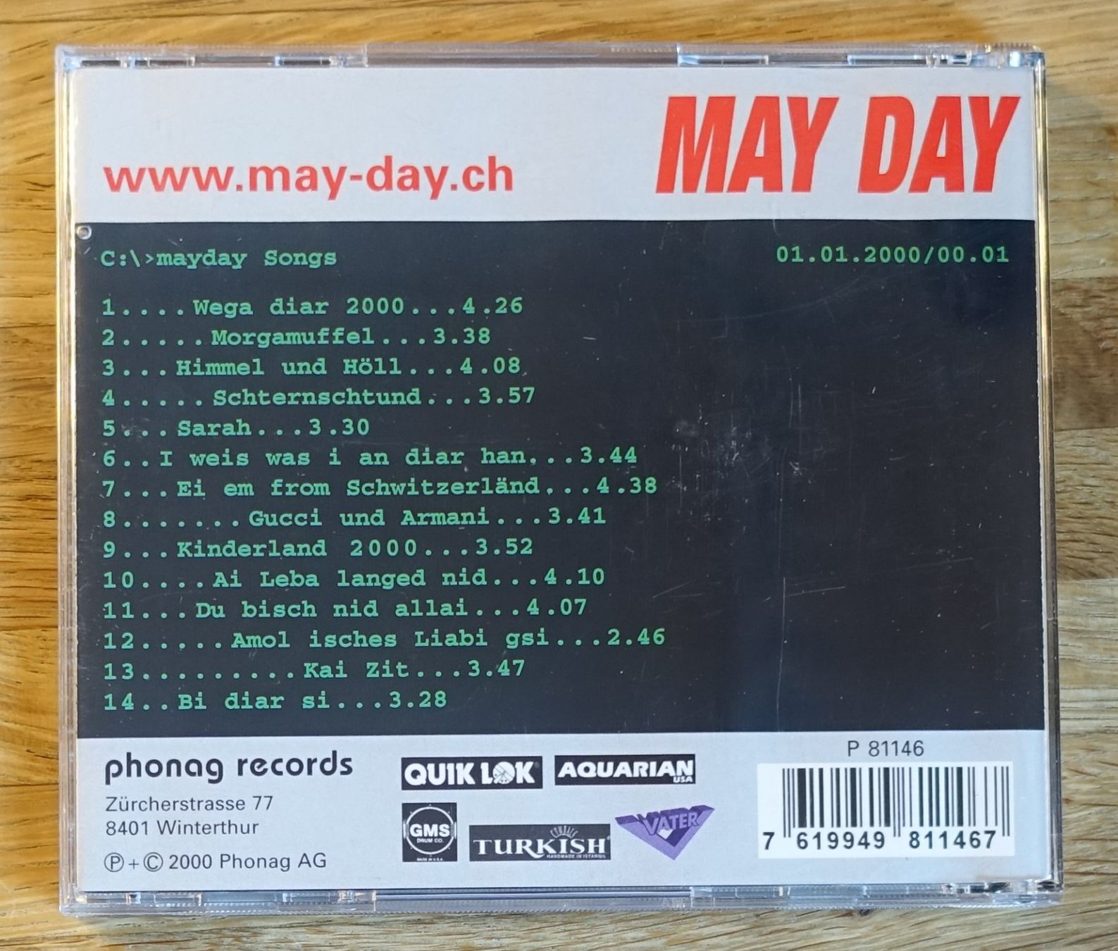 CD: May Day – ........ü.b.e.r.Z.i.t.... - D21 – Usato da Sessa venduto da discoverymedia 1