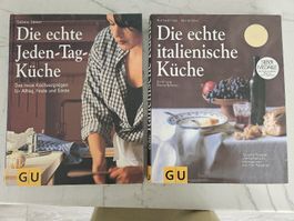 Kochbuch Set GU Die echte Jeden-Tag und italienische Küche
