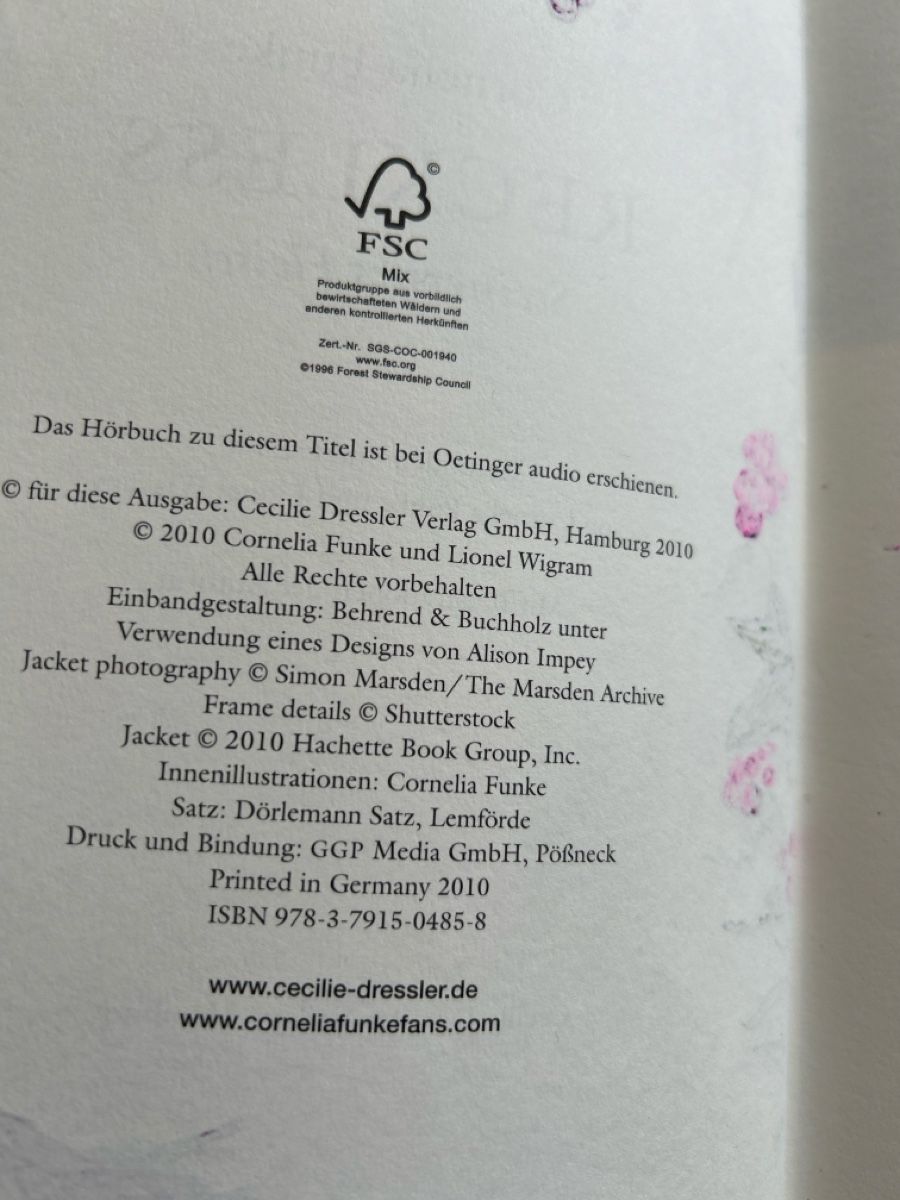Bücher: Cornelia Funke - Reckless - Steinernes Fleisch, Top Zustand! – Neu (gemäss Beschreibung) aus Thun von Ganesh03 2