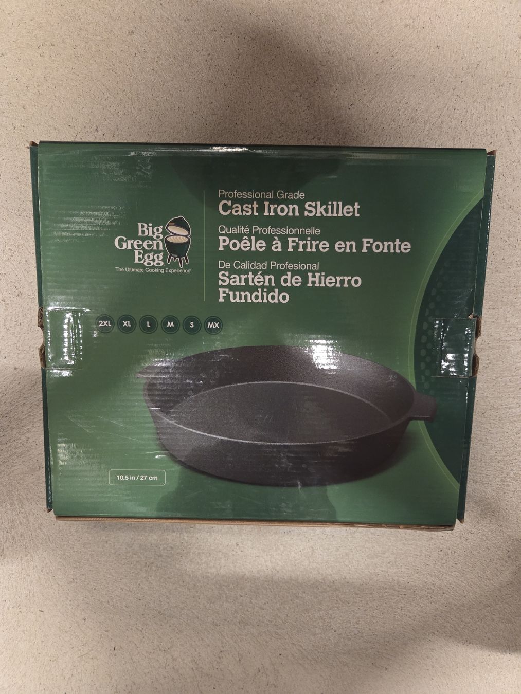 Padelle: Big Green Egg Gusseisenpfanne Klein – Nuovo (secondo la descrizione) da Basel venduto da selinalivia