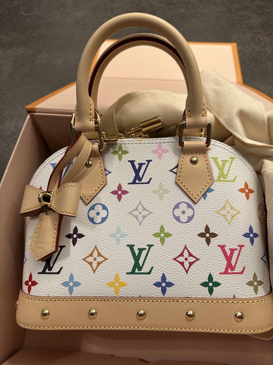 Louis Vuitton Borse da donna: Louis Vuitton LV x Murakami alma neu multicolor – Nuovo e nell'imballaggio originale da Kilchberg ZH venduto da cruella