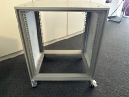 Schroff Minirack 12 HE mobil grau 60x50x65 cm guter Zustand