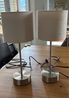 Nachttischlampe Touch Funktion im Doppel