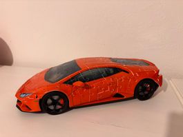 Puzzle voiture Lamborghini orange état neuf