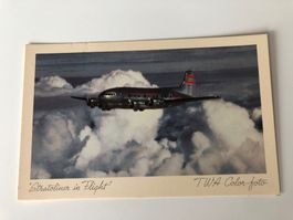 TWA Ansichtskarte STRATOCRUISER - sehr sauber