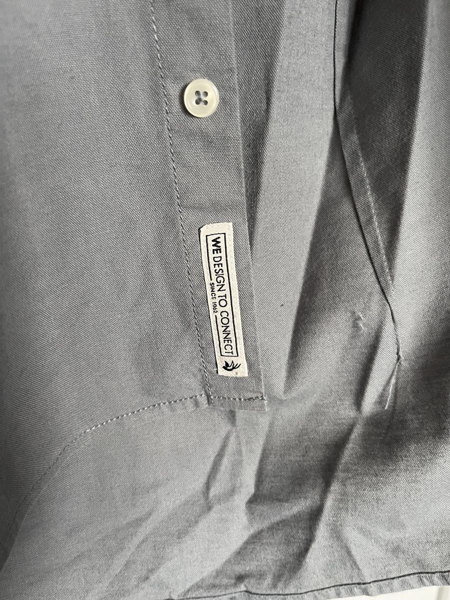 We Camicie: Herren Hemd grau Grösse S Stretch Oxford WE – Usato da Wolfhausen venduto da Sel86i 2
