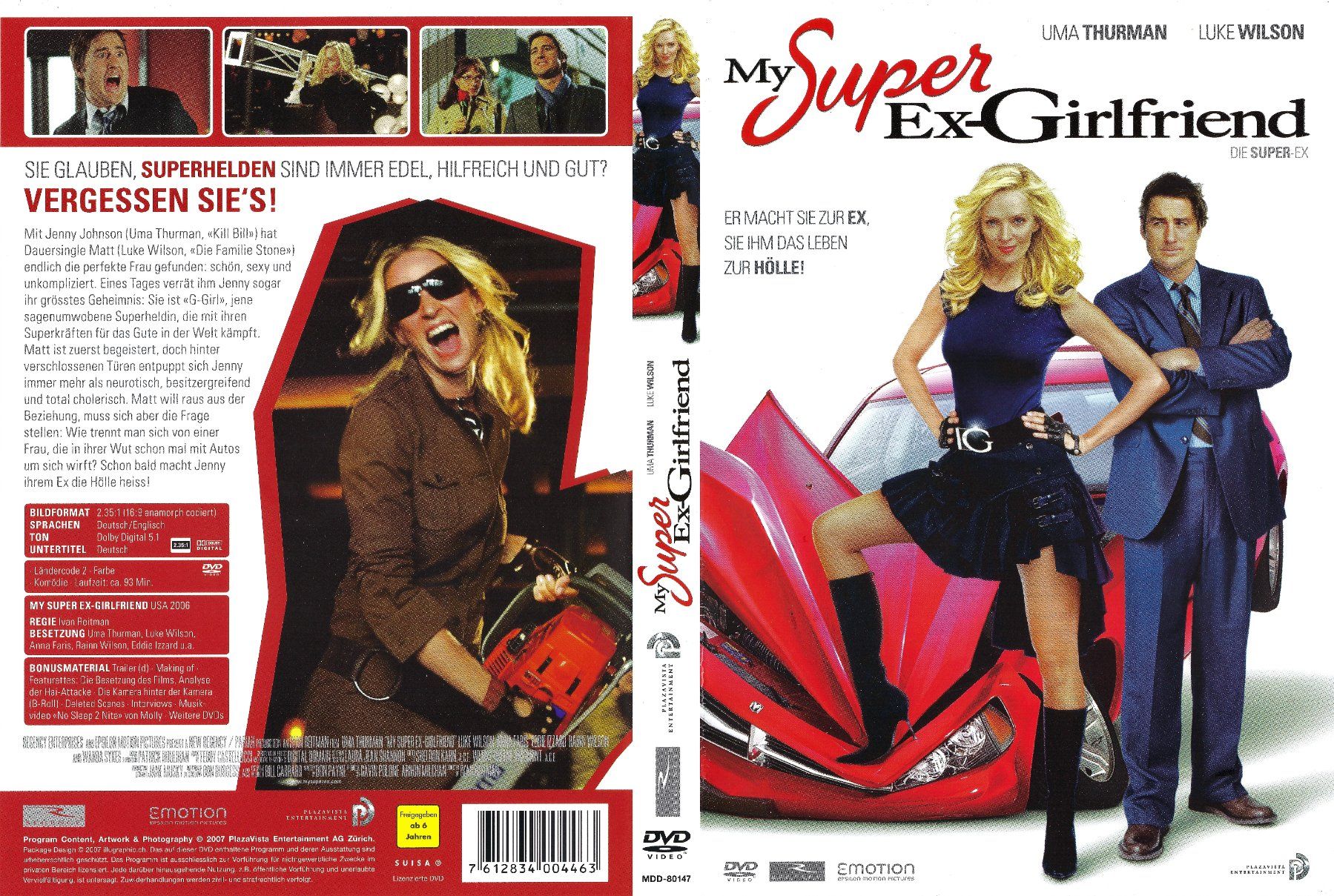 Tutti i DVDs: My Super Ex-Girlfriend – Usato da Zürich venduto da Cineasten