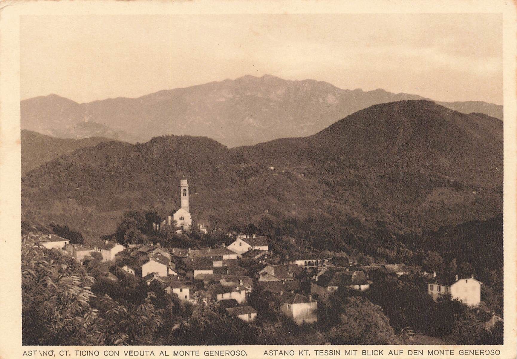 Cartoline postali: Astano – Usato da Biasca venduto da Blenio71