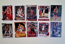 Lot de 10 cartes de basket NBA Houston Rockets