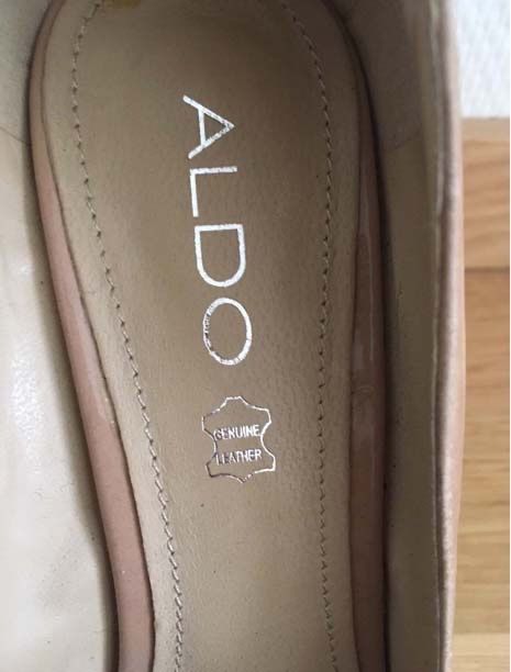 Aldo Damenschuhe: Beige Pumps, Wildlederlook, Grösse 38 – Gebraucht aus Winterthur von butterfly210 4