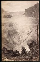 Fotografie Rosenlaui, Ausläufes des Ros