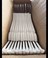 Holzkleiderbügel weiss 24 Stück