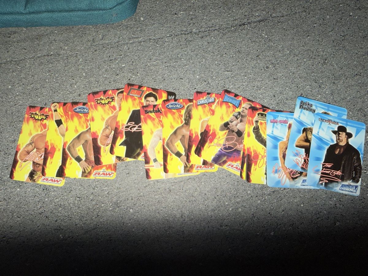Cartes à collectionner: 120+ WWE LAMINCARDS 2004 – D'occasion à Giubiasco par th1_g22b 5