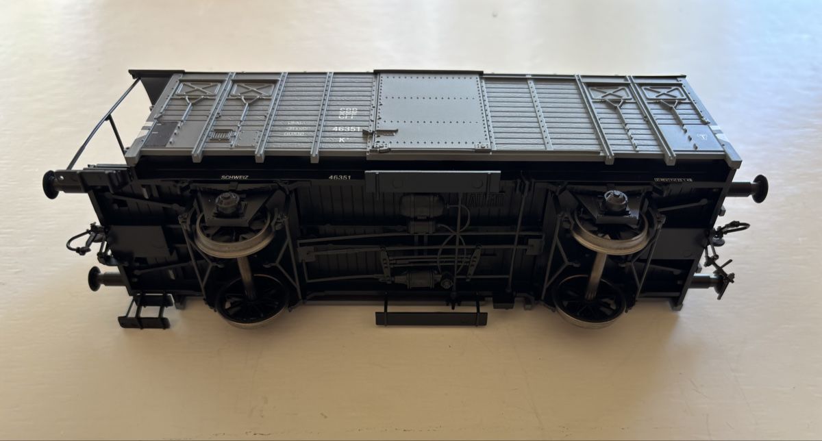 SBB/CFF/FFS Modelleisenbahnen: Spur 0 Allmo SBB K3 grau – Gebraucht aus St-Blaise von Rjc 2