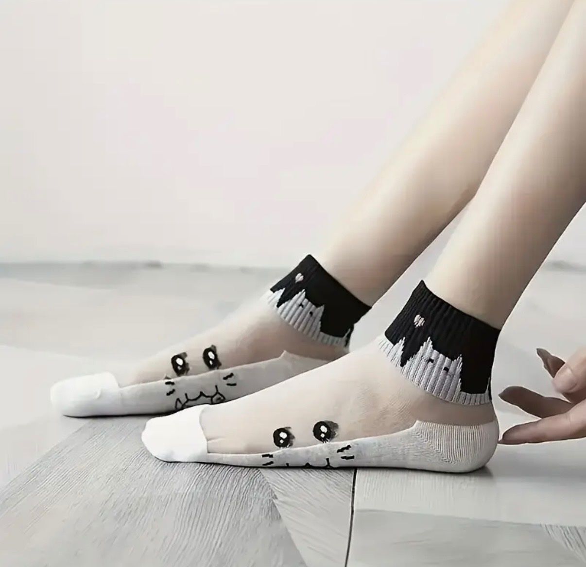 Socken: 5x Knöchel-Socken-Katzen- Einheitsgrösse 36-40 – Neu (gemäss Beschreibung) aus Teufenthal AG von MeineSchatztruhe 3