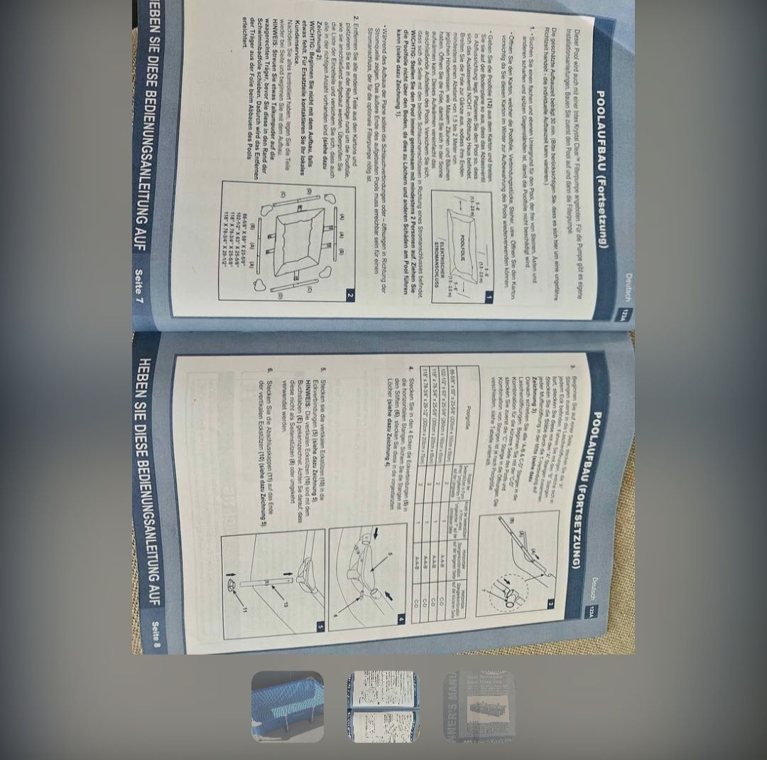 Intex Schwimmbad: INTEX Pool inkl. Abdeckung & Unterlage – Gebraucht aus Niederrohrdorf von Sabrina1041 3