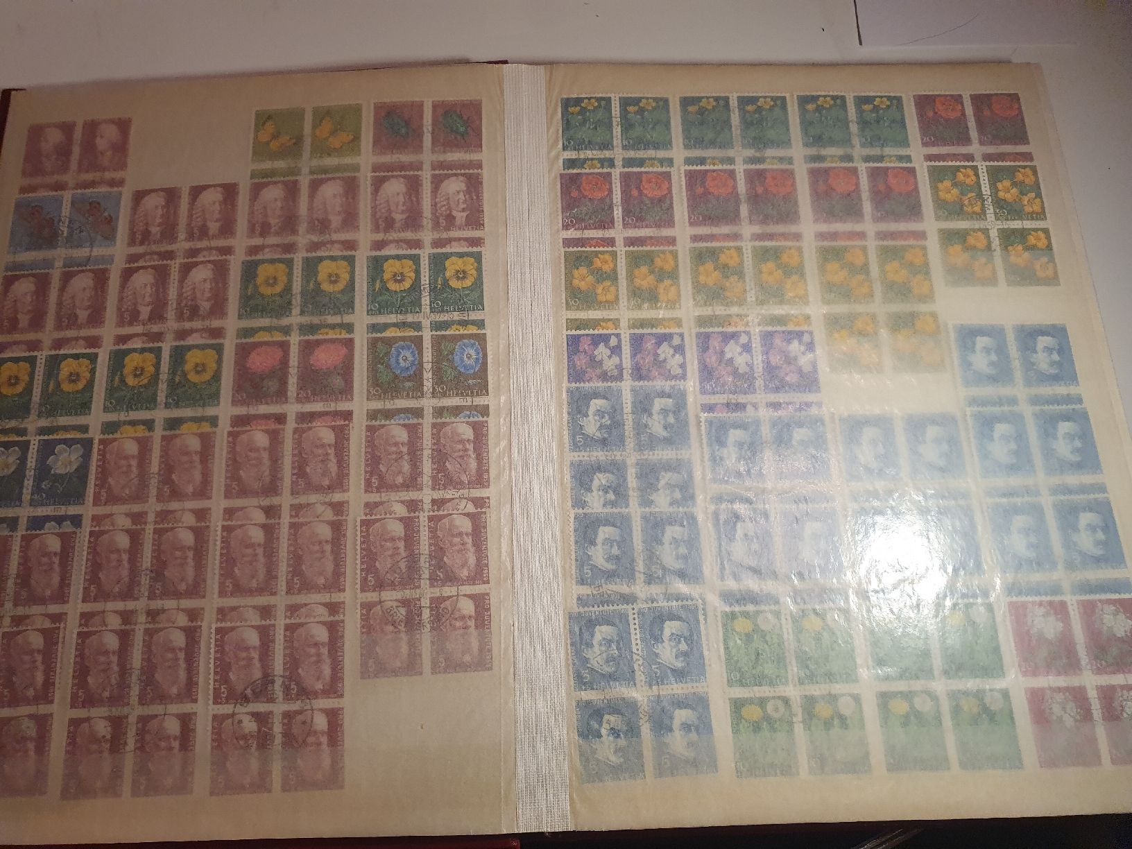 Alle Briefmarken: PJ Viererblock Sammlung Kat.2750 – Gebraucht aus Altstätten SG von Pixi06 3