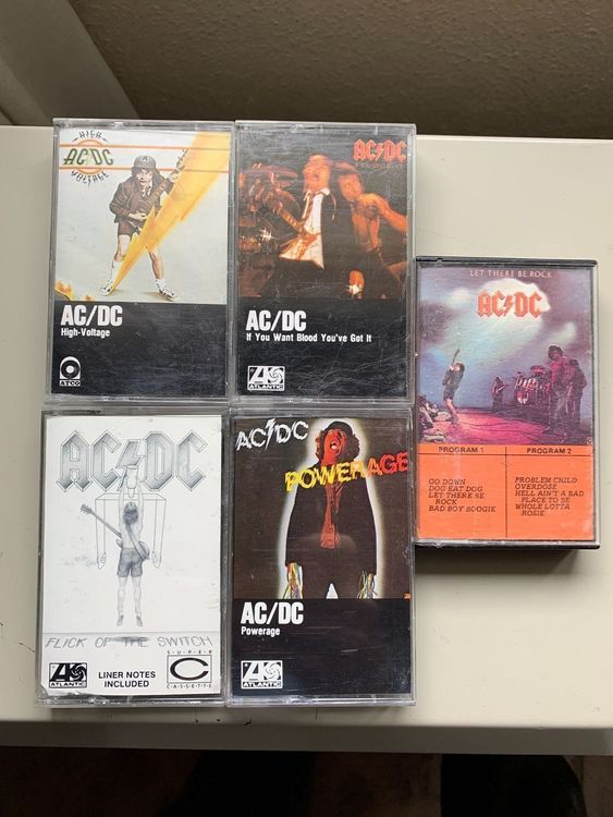 Ac Dc cassette musicali (Gebraucht) in Caslano für CHF 31 – mit ...