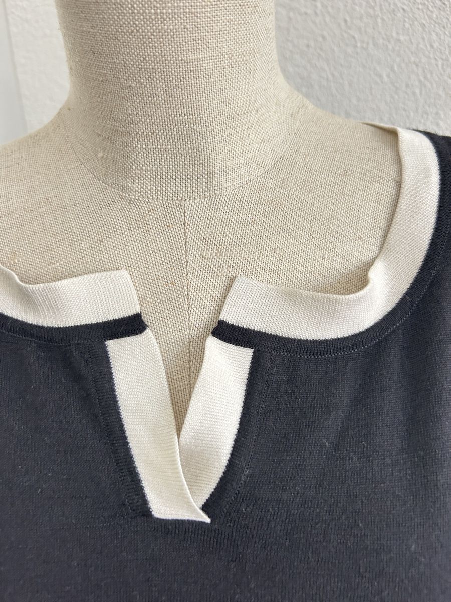 Marc Cain Maglioni & Felpe: MarcCain Wollpullover mit Streifen, Grösse M, neuwertig – Nuovo (secondo la descrizione) da Schaffhausen venduto da Casadenobile 2