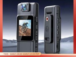 HD Kamera tragbare Handheld Recorder Back Clip Infrarot WiFi