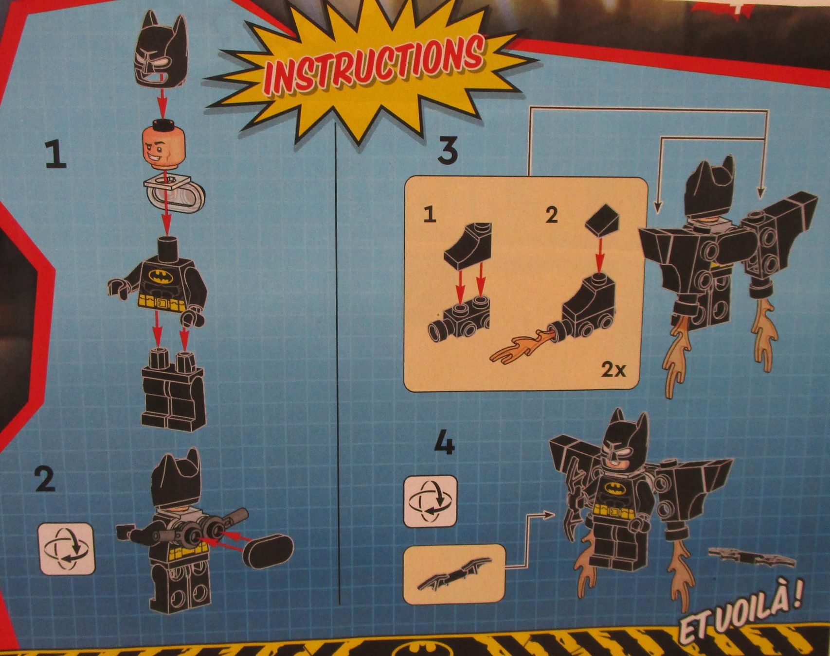 Lego Kit di costruzioni: LEGO POLYBAG BATMAN + JETPACK - 212402 + NOTICE – Nuovo e nell'imballaggio originale da Chêne-Bourg venduto da breno56 2