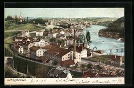 Schaffhausen, Ortspartie aus der Vogelsc