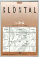 Landkarte Klöntal 1998
