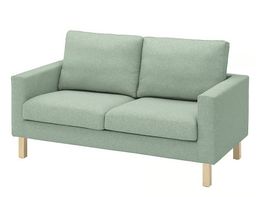 SALTSJÖBADEN Bezug 2er-Sofa, Gunnared hellgrün
