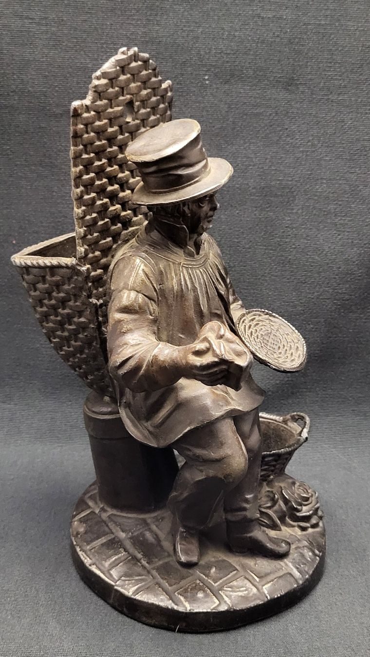 Statuette: Antike Metall-Figur "Pyrogène" – Usato da Basel venduto da spinne02 1