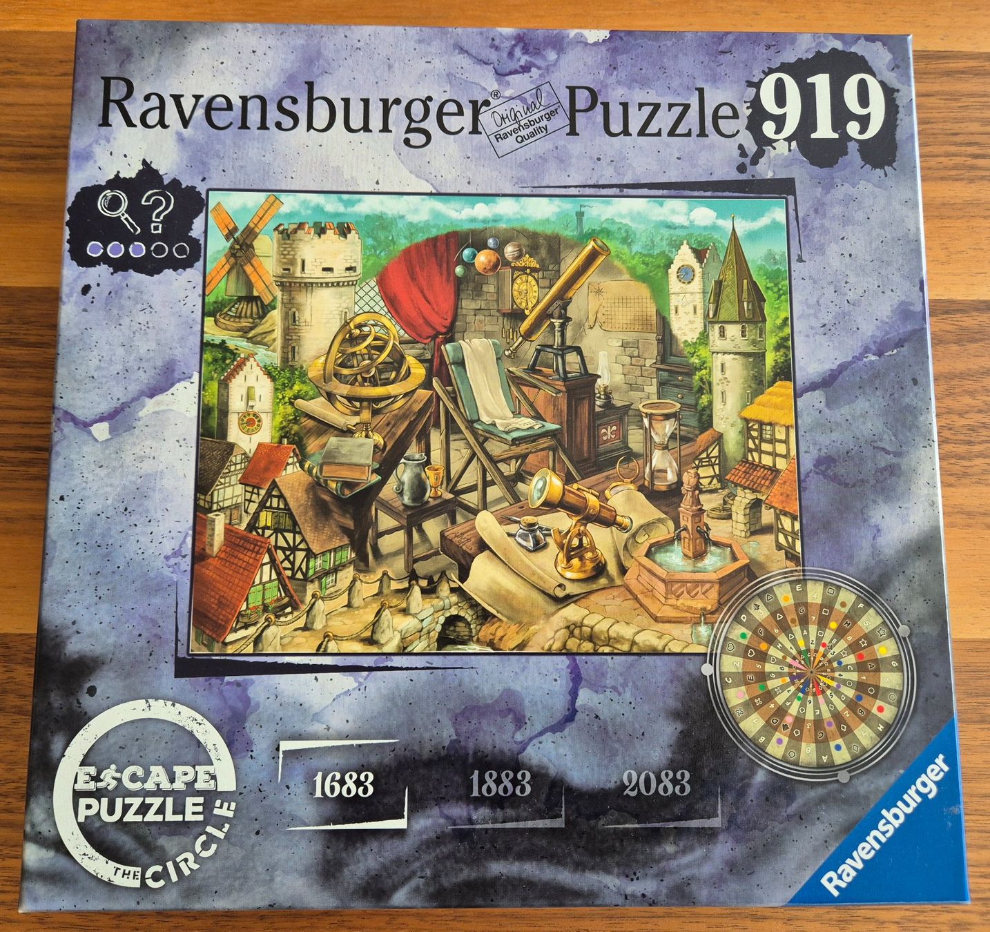 Ravensburger Puzzles: Ravensburger EXIT Puzzle - The Circle, Anno 1683 - 919 Teile – Gebraucht aus Dübendorf von mic_8s68