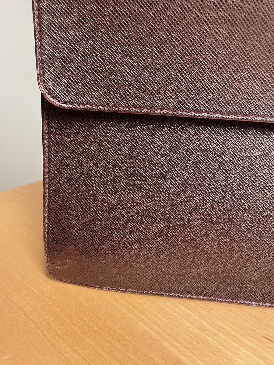 Louis Vuitton Koffer & Taschen: Aktentasche Louis Vuitton bordeaux Leder – Gebraucht aus Zürich von ricardiniho 2