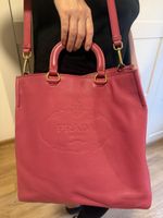 Prada Ledertasche Fucsia Gross ORIGINAL