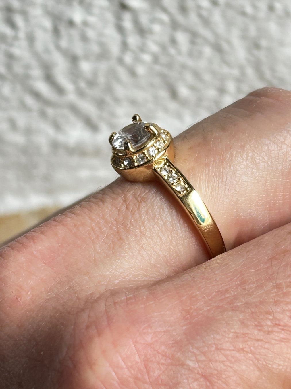 Anelli: Goldfarbener Ring Queen (Grösse 57) – Usato da Laufen venduto da belleskulptur 1