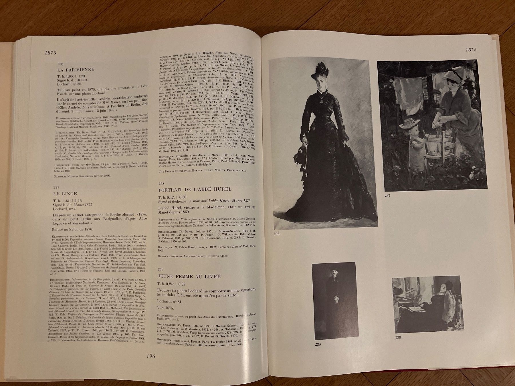 Libri: EDOUARD MANET WERKVERZEICHNIS – Usato da Zug venduto da HarryholschonmaldenW 4
