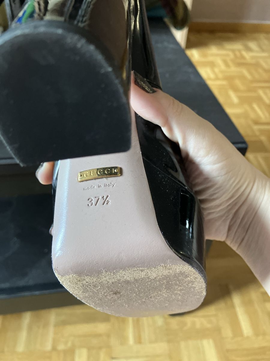Gucci Damenschuhe: Gucci Patent leather heels – Gebraucht aus Basel von DanF85 2