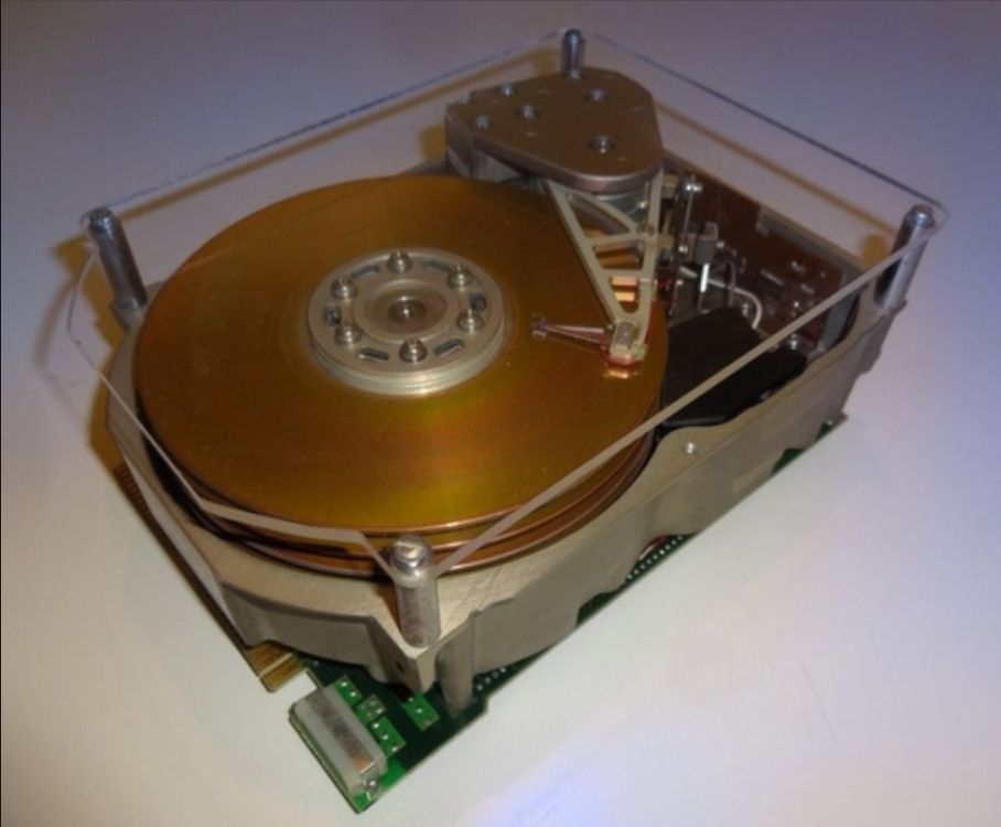 Nec PCs: HDD Festplatte NEC 5 ¼ 56913 retro deko offen – Defekt aus Brig von Mike69 3