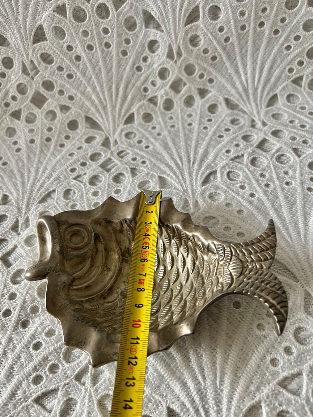 Portacenere: Dekorativer Aschenbecher aus Metall 17cm – Usato da Frenkendorf venduto da Only1 5