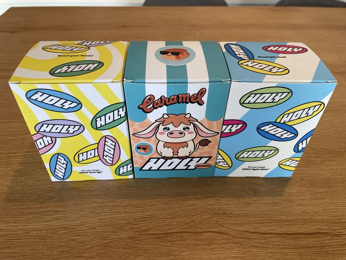 Cibi & Specialità: 3x Holy Hydration Päckli – Nuovo e nell'imballaggio originale da Thun venduto da nie_8v9b